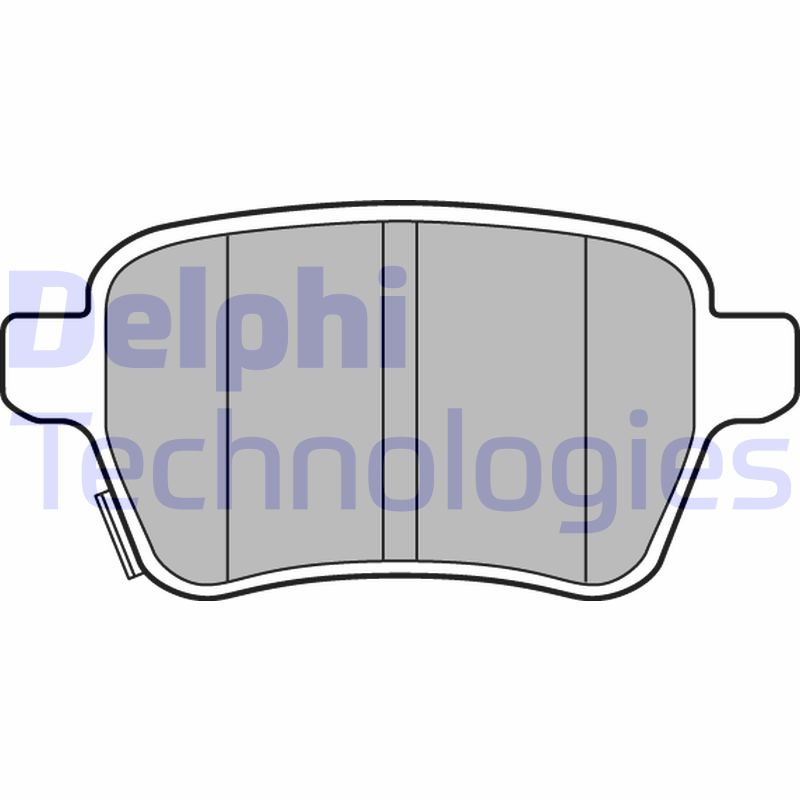 Opel Corsa Arka Fren Balata E OEM 1605285 Opel Corsa Arka Fren Balata E OEM 1605285